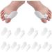 Donfafecuer Silicone Toe Protectors - Bunion Correction and Toe Straighteners (10 Pairs) - Buy Online on GoSupps.com