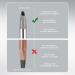 shuhauk Eyebrow fountain pen 2in1 eyebrow pencil Long Lasting Smudge Resistant Beauty Supplies Waterproof Hairline Pen for Photo Shoots Special Occasions 2 Yellow Brown - Buy Online on GoSupps.com