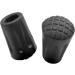 Hiking Poles Tips - Walking Stick Tips Rubber - Non-Slip and Shock Absorption Rubber Walking Stick Tips Black 11mm Diameter 30pcs - Buy Online on GoSupps.com