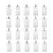 30/50/100ml Shampoo Makeup Fluid Sub Bottle Transparent Clamshell Packaging Bag Refillable Squeeze Pouches Portable Plastic Travel Fluid Pouches for Lotion Shampoo Face Cream-20pcs (100 ml)
