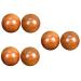 ToddMomy 3 pairs manual massage balls Asian meditation balls Chinese medicine balls Hand exercise device Stress balls for health exercises cone ball tai-ball wooden asia older