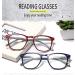 Suertree 3 Pack Reading Glasses for Men & Women - Fashionable 2.5X Readers - Colorful Vision Aid - Buy Online on GoSupps.com