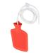Zerodis Silicone-Klistier bags kit suitable for coffee and water intestinal cleaning system cleaning system Douche and enema combination kit for men and women (red)