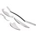 Verdant Touch Stainless Steel Gua Sha Massage Tool Set - 5 Pieces for Muscle Pain Relief & Body Wellness - Buy Online on GoSupps.com