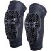 Kali Protectives Strike Elbow Guards - Adult Bicycling Elbow and Arm Pads - Pull-On Closure, Flexible, Durable, Non-Slip Protection - Off-Roading, BMX, Mountain Biking, Road Cycling, Cyclocross Gear Black/Gray Large