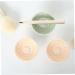 FRCOLOR Set of 4 Makeup Brush Exfoliating Pad Makeup Tools Makeup Applicator Made of Silicone Beauty Cleaning Mat Portable Makeup Washer Makeup Accessories Platinum Silica Gel Makeup Brush - Buy Online on GoSupps.com