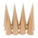 Paper Mache Craft Cones Variety Pack- 3 Sizes- 13.75 x 5 10.63 x 4 7 x 3 Inches- Set of 12