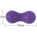 Homeriy Peanut Massage Ball - Trigger Point & Deep Tissue Roller for Relieving Muscle Tension - International Shipping Available - Buy Online on GoSupps.com