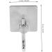 4pcs Hook Clothes Wall Hangers Key Hangers Hanging Coat Rack Office Towel Rack Heavy 5x4.5x8cm Silver - Buy Online on GoSupps.com