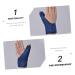 Hemoton Thumb Orthosis Splint for Right Hand - Wrist Brace & Stabilizer for Tunnel Syndrome - Herringbone Cotton Composite Material - 27.5x14.5cm - Blue - Buy Online on GoSupps.com