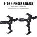 LWANO X1 Compound Bow Thumb Release - Adjustable 3&4 Finger Grip | Black - Buy Online on GoSupps.com