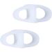 Toe Separator Spacers for Bunion Relief | Hallux Valgus Gel Corrector & Alignment Spreader | Duosafe International Shipping - Buy Online on GoSupps.com