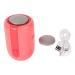 DC 5V 5W Foot File Pedicure Kit Electric Foot Callus Remover Home Portable Professional Pedicure Kit Dead Skin Hard Skin Dry Skin Cracks (Naranja)