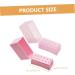 2pcs grinding head storage box nail drill bit container nail bit display holder nail bit organizer para u as nail drill bits container product plastic small round hole 8x7.2cm As Shown - Buy Online on GoSupps.com