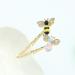 Exquisite Alloy Crystal Bee Hairpin Side Clip Set for Women and Girls (8pcs, 2 Colors) - Wedding Party Hair Accessories - Buy Online on GoSupps.com
