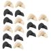 MAGICLULU 18 Pairs Half Insoles Kitten Heels for Women Dressy Sponge Toe Filler Soft Forefoot Pads Foot Filler Shoes Insert Orteil Pour Chaussure of Foot Half Pad High Heels Man