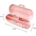JSY Pink Electric Toothbrush Case - Universal Portable Holder for Travel & Home - Toothpaste Storage Box - Buy Online on GoSupps.com