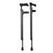 Adjustable Underarm Crutch Ergonomic Walking Stick with Comfy Handle Aluminum Crutches Great for Travel or Work Lucky Star