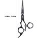 Left-Handed Hairdressing Scissors 5.5" 360 Rotation Thumb Professional Hairdressing Scissors Lefty Straight Clippers Barber Razor Edge with Tension Adjustment. - Buy Online on GoSupps.com