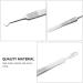 Precision Tools Pimple 3pcs Blackhead Extractor Curved Kit Stainless Pimple Remover Precision 1 count (Pack of 1) Silver - Buy Online on GoSupps.com