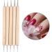 PiniceCore 5pcs 2 Way Wooden Dotting Pen Set - Marbleizing & Nail Art Tools Kit for Perfect Designs | International Shipping Available - Buy Online on GoSupps.com