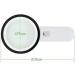 Portable Magnifier Extra Large with 12 LED Handheld and Light 30X Size Illuminated Magnifier Large 100mm Distortion-Free Illuminated Magnifier with Glass Lens Compatible wi Full of Stars - Buy Online on GoSupps.com
