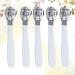 Exceart Metal Spatula Set - 5-Piece Pedicure Tools for Smooth Feet | Heel Scraper Corn Cutter & Razor for Hard Skin - Buy Online on GoSupps.com