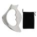 Massager Stainless Steel Physiotherapy Gua Sha Muscle Scraper with Storage Bag for Legs Ankle Neck Home Gift