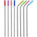 U-K Silicon Tips Cover for Stainless Steel Straws 6 mm 8Pcs Multi- Colors Soft Food Grade Silicone Straws Nozzles Reusable Cover for 1/ 4'' Wide Straws Practical & Popular - Buy Online on GoSupps.com