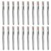 20pcs Makeup Brush with Cover Lip Balm Brush Makeup Use Lipstick Brush Lip Brush with Lid Lip Mask Brush Resin Lip Brush Eyeshadow Applicator Cosmetic Lipstick Brush Lip Makeup Pen