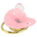 Buy BPA-Free Silicone Bling Baby Pacifier with Clips for 6-18 Months - Soft & Lightweight (Pink) | International Shipping Available - Buy Online on GoSupps.com