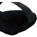 Weighted Sleep Mask with Glass Bead Filler - Black | Block Out Light and Fall Asleep Faster - Buy Online on GoSupps.com