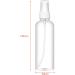 UooTach 8 x 100ml Portable Spray Bottles - Atomizer with Labels & 2 Horses for Perfume Oils Disinfection - Travel-Friendly Refilling Solution - Buy Online on GoSupps.com