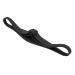 Hair Cutting Tape Kids Adjustable Silicone Washable Curved DIY Neckline Shaving Template For Salon (Black)