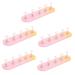 FRCOLOR 5 Sets Nail Practice Holder Manicure Nail Stands Decorative Nail Stands Nail Holder for Painting Nails Practice Nail Display Training Nail Stands Nail Oval Aurora