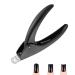 JeoPoom Nail Clipper Acrylic Nail Tips Cutter Professional Manicure Pedicure Trimmer Nail Care Tools(Black)
