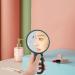 Lurrose Folding Handle Mirror Magnification Beauty Mirror Cosmetic Mirror Lip Balm Tubes Purse Mirror Standing Foldable Makeup Mirror Travel Desktop Princess Mirror Abs Woman Green - Buy Online on GoSupps.com