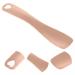 Skin Care Tools Set | 3Pcs Makeup Spoon & Spatulas for Facial Creams | Rose Gold Metal Cosmetic Tools - Buy Online on GoSupps.com