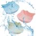 3 Pcs Cat Feeding Bowls Anti Slip Multipurpose Cat Food Bowls Plastic & Cute Pet Bowl Cat Dish for Wet Food and Water Cat Bowls for Indoor Cats Kittens Puppies (Three color A cat's paw) Three color A cat's paw - Buy Online on GoSupps.com
