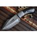 Perkin Handmade Damascus Hunting Knife with Sheath | Premium Quality International Shipping - Buy Online on GoSupps.com