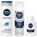 Nivea Men Smooth Shower & Shave Kit - 3 in 1 Shower Gel, Shaving Foam, Post Shave Balm - Buy Online on GoSupps.com