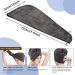 Buy Kinhwa XL Microfiber Turban Towel - Quick-Drying Super Absorbent Hair Towel for Long Hair (2-Pack Gray 70x30 cm) - Buy Online on GoSupps.com