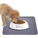 Moacc Slipproof & Waterproof Feed Mats for Dogs & Cats - Gray Silicone Food Base Pad (54x38cm) - Buy Online on GoSupps.com