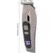 Cordless Clipper Stable Durable Electric Hair Clippers Professional Steel ABS 2 Grades Speed LCD Display for Trim Hair Unique Hairstyle - Buy Online on GoSupps.com