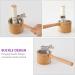 Premium Moxibustion Burner & Holder Set - Stainless Steel Moxibuscand Tool for Moxibustion Sticks - International Shipping Available - Buy Online on GoSupps.com