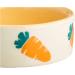 Nobby Rodent Ceramic Bowl Carrot Beige Orange Diameter 7.5 x 2.5 cm 55 ml Pack of 1 - Buy Online on GoSupps.com
