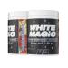 Medi-Evil Nutrition White Magic Pre-Workout Amino BCAA Powder Supplement with Caffeine - 520g - 40 Servings (Pack of 1) (Tropical Rush)