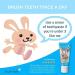 Brush-Baby Baby & Toddler Toothpaste (0-3Yrs) - Apple Mint Flavour (50ml) - Buy Online on GoSupps.com