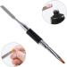 FRCOLOR 1pc Manicure Art Crystal Nail Extension Brush Acrylic Nail Pen Silicone Nail Tools Nail Art Liner Brush Light Pen Manicure Tools Professional Nail Diamonds Nail Brush Lengthen M Black - Buy Online on GoSupps.com