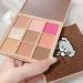 Beauty Palette Cute Dog Pearlescent Eyeshadow Palette 9 Colors Matte Glitter Eye Shadow Makeup Palette Natural Waterproof Eye Shadow Pallete - Buy Online on GoSupps.com